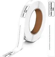 Pushglossy 1 Roll Sealable Tape 3/4 x 6 250 Labels Surface Waterproof Stop Liquid Leaks Tapes Wrapping Toiletries, Bottle, Jar Lids to Form Leakproof Seal for Transportation Shipping