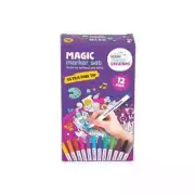 NEW Magic Marker Set for Re-FUN-able Colouring Mats - Ultra Fine Tip