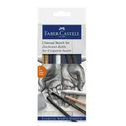 [Faber Castell] Faber-Castell Classic Charcoal Sketch Set