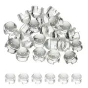12mm LED Convex Lens, 36 Pack 45 Degree Beam PMMA Angle Acrylic LED
