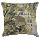 Jardin Tree Belgian Woven Tapestry Pillow Cover Home Decor Art Accent Cushion