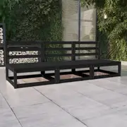 Solid Wood Pine Sofa Patio Seating with/without Cushions Multi Colours vidaXL