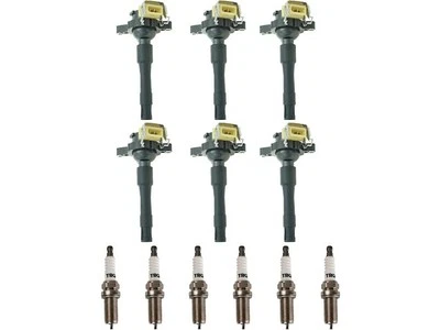 Ignition Coil and Spark Plug Kit For BMW Land Rover Z3 Freelander DC62F1