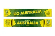 Australia Cricket World Cup 2015 Banner Flag * Attach to Glass * Wave at Games!