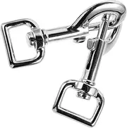 Beavorty Dog Leash Buckle Pet Leash Hooks Chain Clasps Easy to Use for Dogs and Pets