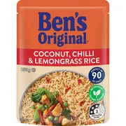 Ben's Original Coconut, Chilli & Lemongrass Microwave Rice Pouch 250g