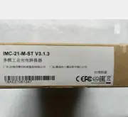 MOXA IMC-21-M-ST IMC21MST Ethernet to Fiber Media Converter New Expedited Ship