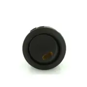 Jaylec SW8313 Rocker Switch On/Off Round Amber 12/24V