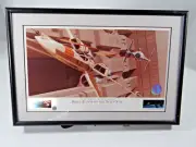 Star Wars ATTACK ON DEATH STAR W/70mm Film And Ralph McQuarrie Sig Lighted #417