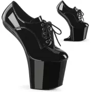 Pleaser 8" Heelless 3" Pf Oxford Lace-Up Pump Adult Women Shoes Heels Craze/860
