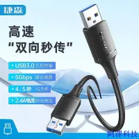 在飛比找Yahoo!奇摩拍賣優惠-阿澤科技USB3.0公對公雙頭USB供電線AM/AM加長延長