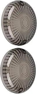 Motorcycle Indicators Turning For Y&amaha For V-Star 1100 650 For Virago 250 535 700 750 1000 1100 Motorcycle Turn Indicator Signal Len Covers Running Light(Smoked)
