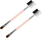 TOVINANNA 1 Eyeshadow Eyelash Comb Women Makeup Brush Eyebrow Makeup Brush Cosmetics Brush Pink