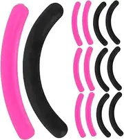 VICASKY 2 Boxes Silicone Eyelash Curler Replacement Pads High Elasticity Refills for Curlers Portable Storage Box Included for Go Eyelash Styling