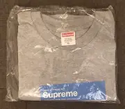 Supreme Verify Tee Size X-Large Heather Grey XL SEALED