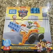 MEGA Construx Junior Builders Paw Patrol Building - ROCKY'S CITY RECYCLING TRUCK