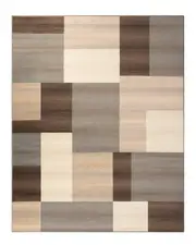 Superior Clifton Modern Patchwork Geometric Rug