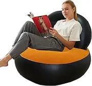 Inflatable Couch | Camping Lounge Chair | Inflatable Lazy Sofa | Outdoor Camping Sofa | Camping Air Chair | Air Chair Camping Furniture Folding Lazy Sofa for Indoor Outdoor