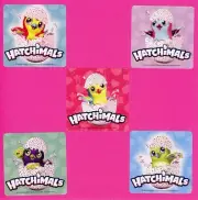 15 Hatchimals - Large Stickers - Party Favors - Rewards