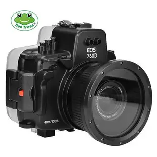 佳能550D 600D 650D 700D 750D 760D單眼相機防水殼潛水殼罩40米