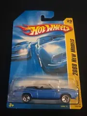 Hot Wheels 2008 New Models 29/40 - '70 Pontiac GTO 29/196 Blue