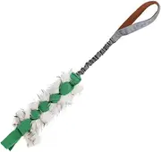 Interactive Pet Tug war Elastic Pull Rope Ball Teething Toys Dog Teething Chew Pet Stretch Rope Wear-Resistant Rope Toys