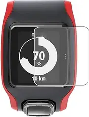 [Puccy] 3 Pack Screen Protector Film, compatible with TomTom Runner Cardio TPU Guard （ Not Tempered Glass Protectors ）