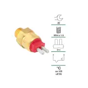 Tridon Thermo Fan Switch for Nissan Datsun 200B NJ810 Ute 720 1.8L 2.0L 22mm