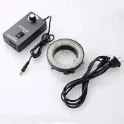 Adjustable Brightness 144 LED Ring Light Illuminator Lamp for Industry Electronic Video Stereo Microscope Lens Camera Magnifier (Color : 1)