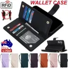 Wallet Case For Samsung S25 S24 S23 S22 S21 S20 Ultra Plus FE Flip Leather Cover