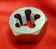 11/16-16 NF x 1-7/16" Hex Die Irwin Hanson 7757 CS LEFT HAND Rethreading