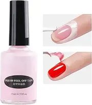 Liquid Latex for Nails - Fast Drying Cuticle Guard - Latex Liquid Nail Peel Off Cuticle Guard Liquid Latex Barrier Protector for Nail Polish