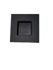 2 oz Square Graphite Gold Ingot Mold for Gold & Silver Casting