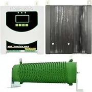BAOJUHUIKANG 6500W Off Grid MPPT Wind Solar Hybrid Charge Controller,Wind Solar Hybrid Charge Controller with LCD Display Suitable for Lithium Lead-Acid Gel Battery,12V