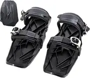 Snow Shoes for Mens - Skates for Snow - Compact Skiing Accessory, Multifunctional Adjustable Skiing Tools, Lightweight Non-Slip Snow Feet for Men Women Youth Kids
