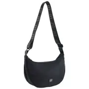 GAP Ladies Nylon Crescent Cross-Body Bag 32x14x24 cm - Black