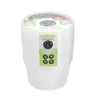 10pc Lemon & Lime Reusable Takeaway Food Storage Container Round Box 500ml Clear