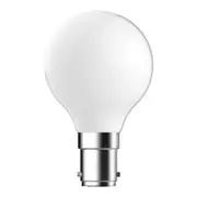Fancy Round LED Filament Globe SBC 240V 4.8W Frosted Glass 2700K - 65972