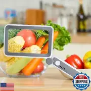 4X Magnifying Glass with Light for Reading, Large LED Page Magnifier for Read