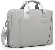 GAOCHY 15-16.3 Inch Laptop Shoulder Bag Business Briefcase Water Resistant Computer Messenger Bags Compatible with MacBook Pro 16, MacBook Air 15 M4, HP, Dell, ASUS Notebook, Grey
