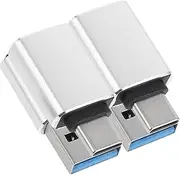 ASAKKURA USB 3.0 to Type-c Adapter 4 Pieces OTG Converter Aluminum Case No Driver Required for External Storage Charging