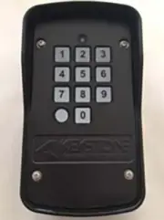 Keystone Heddolf P330-1KB Exterior Garage Door / Gate Keypad, Wireless, Allstar