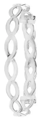 Stunning 925 Sterling Silver Baby Expander Bangle - 6mm 223872U