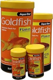 Goldfish Flake Food Aquarium 180g Fish Food 11554 Aqua One