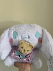 Cinnamoroll Holding Teddy Bear Plush