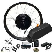 Electric Fat Tyre 26x4.0 Rear Wheel 52V 2000W Ebike Kit 20Ah Samsung Cell Batter