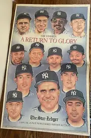 Rare Newspaper Article Yankees Return To Glory 10-18-96