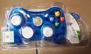 Xbox 360 ROCK CANDY BLUEBERRY BOOM Wired Gamepad Controller Translucent Blue