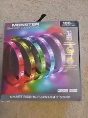 100 Feet Monster Smart Lighting RGB + IC Flow Light Strip--FREE SHIPPING!
