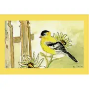Betsy Drake Goldfinch Door Mat 30 x50